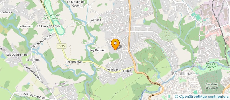 localisation de l'entreprise HEISENBERG à COUZEIX