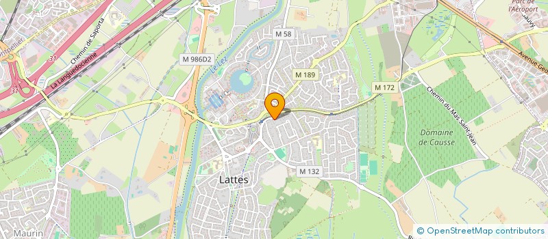 localisation de l'entreprise HEITZ & TERA à LATTES