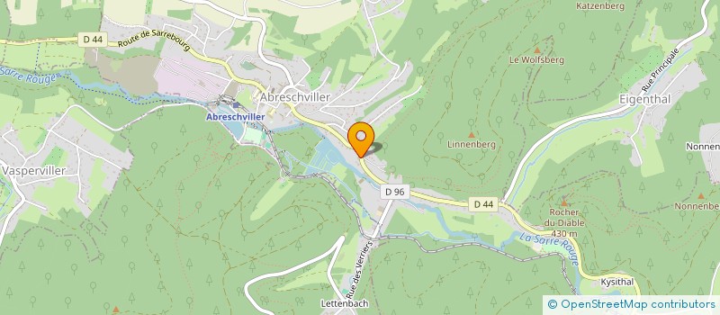 localisation de l'entreprise HEITZ VALENTIN  ABRESCHVILLER