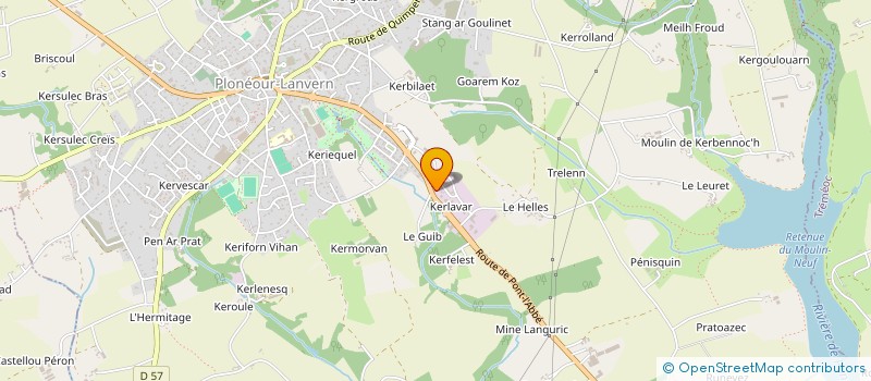 localisation de l'entreprise HEITZMAN-PRODUCT à PLONEOUR-LANVERN