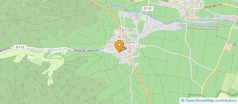 localisation de l'entreprise HEITZMANN ALPHONSE ET FILS à AMMERSCHWIHR