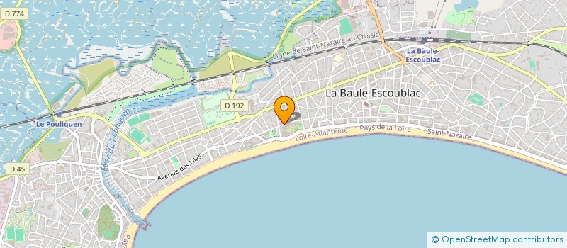 localisation de l'entreprise HEIVA à LA BAULE-ESCOUBLAC