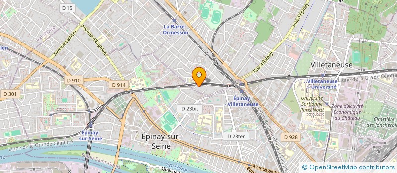 localisation de l'entreprise HEJ CERCLE DE CREATIVITE  DEUIL-LA-BARRE