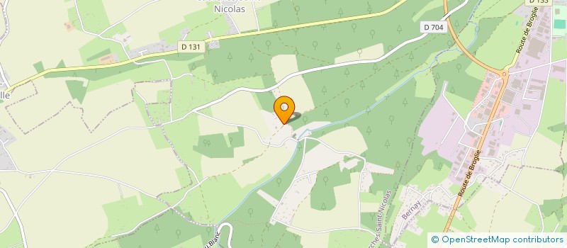 localisation de l'entreprise HEJEA  CAORCHES-SAINT-NICOLAS