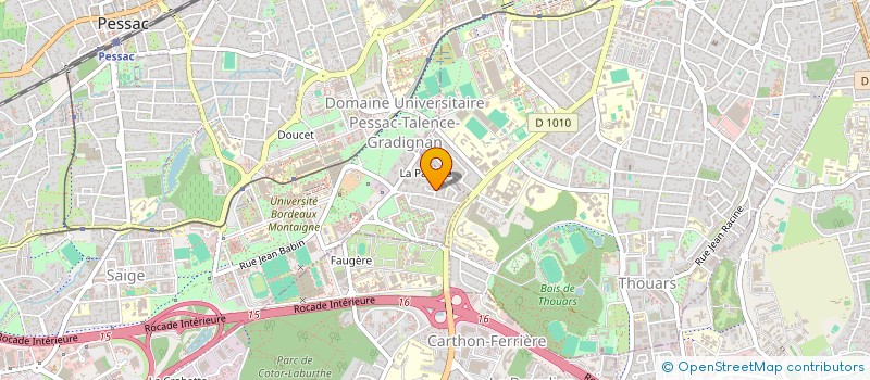 localisation de l'entreprise HEJUCCLO  PESSAC