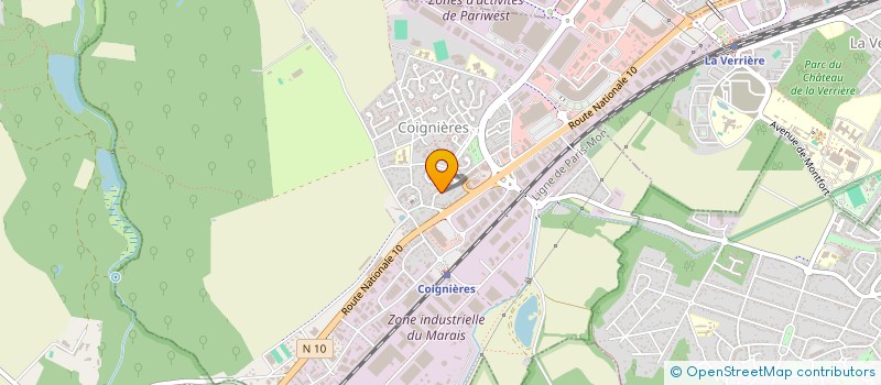 localisation de l'entreprise HEK CONSULTING  COIGNIERES