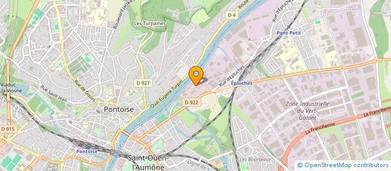 localisation de l'entreprise HEKA OUTILLAGE à SAINT-OUEN-L'AUMONE