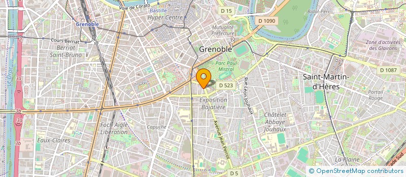localisation de l'entreprise HEKARE à GRENOBLE