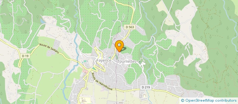 localisation de l'entreprise HEKIMA  TOURRETTES