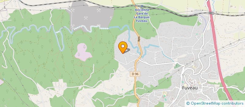 localisation de l'entreprise HEKIMA  FUVEAU