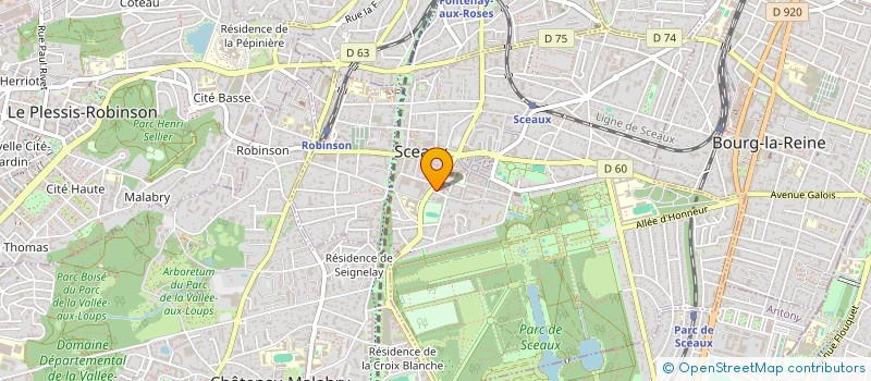 localisation de l'entreprise HEKLA à SCEAUX