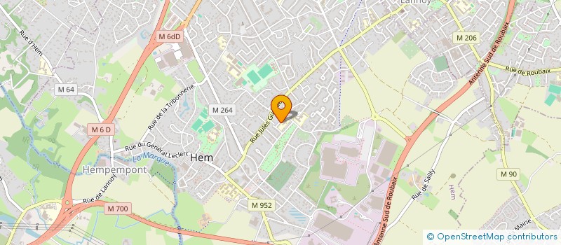 localisation de l'entreprise HEKTORE à HEM