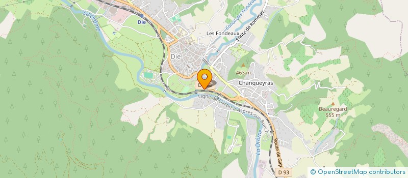 localisation de l'entreprise HEL  DIE