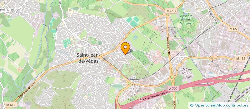 localisation de l'entreprise HEL RHAF  SAINT-JEAN-DE-VEDAS