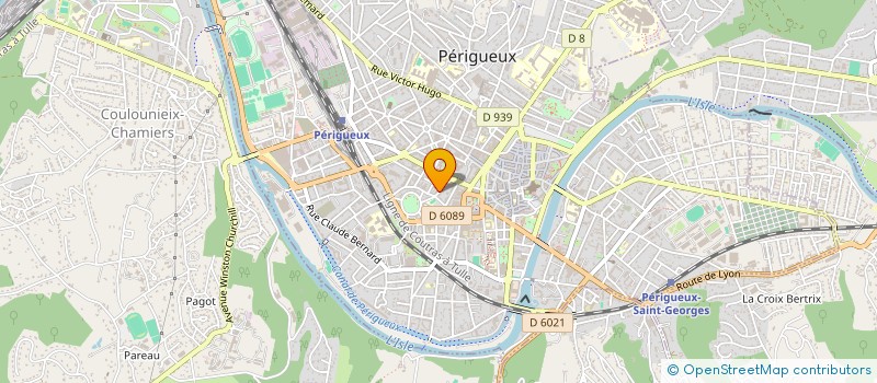localisation de l'entreprise HELAE à PERIGUEUX