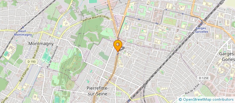 localisation de l'entreprise HELAF à PIERREFITTE-SUR-SEINE
