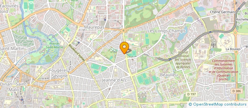localisation de l'entreprise HELAFRA  RENNES