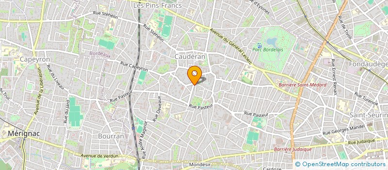 localisation de l'entreprise HELAGIS  BORDEAUX