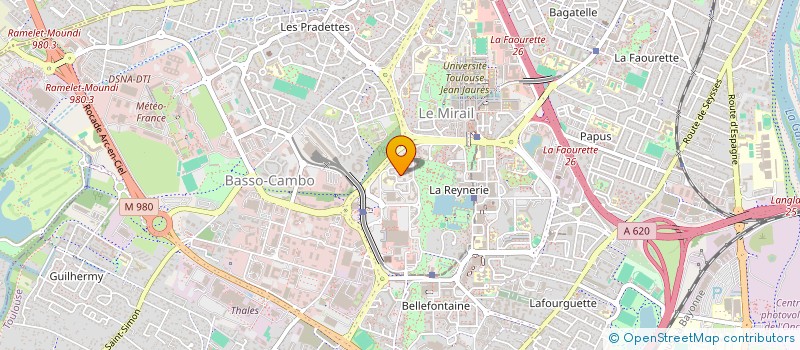 localisation de l'entreprise HELAHF HOLDING  TOULOUSE