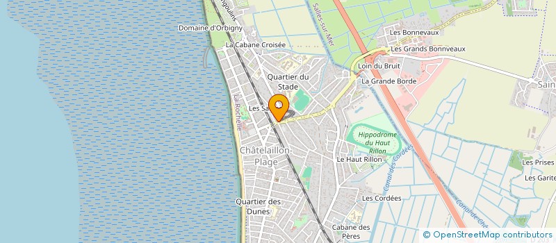 localisation de l'entreprise HELAINNE  CHATELAILLON-PLAGE