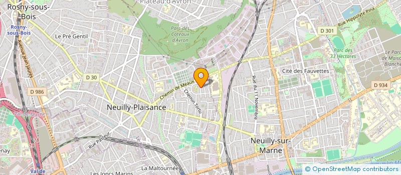 localisation de l'entreprise HELAN à NEUILLY-PLAISANCE