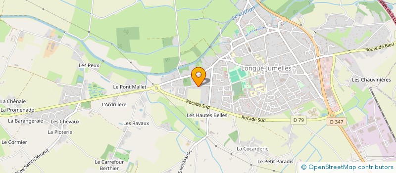 localisation de l'entreprise HELAO  LONGUE-JUMELLES