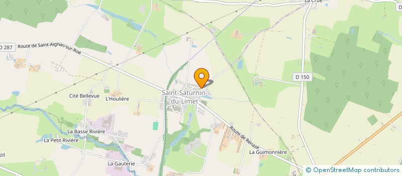 localisation de l'entreprise HELARGO  SAINT-SATURNIN-DU-LIMET