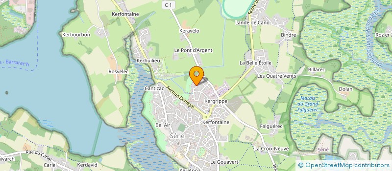 localisation de l'entreprise HELAULENA à SENE