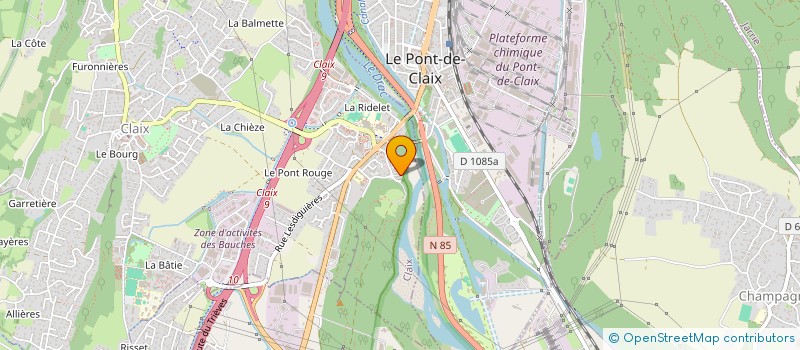 localisation de l'entreprise HELAUYO  CLAIX