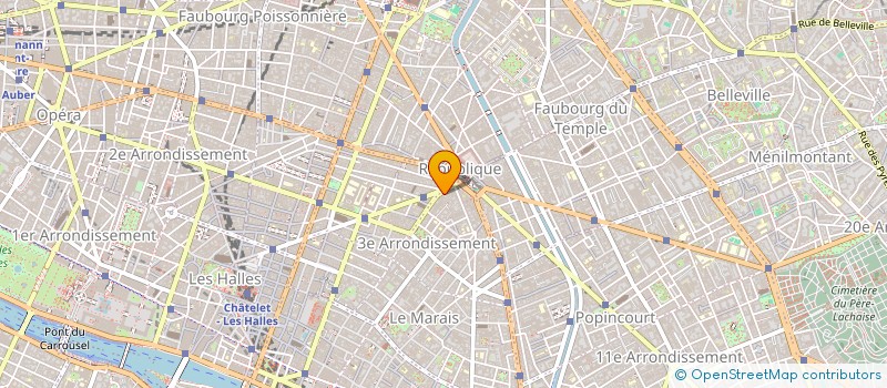 localisation de l'entreprise HELBERS CONSEIL  PARIS