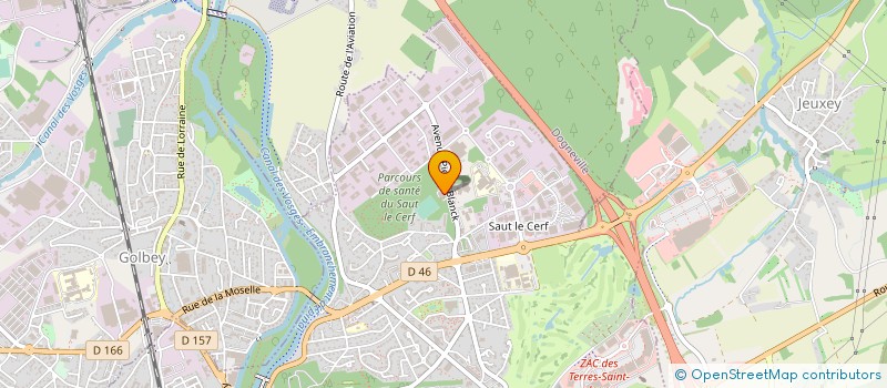 localisation de l'entreprise HELCE  DOMMARTIN-LES-REMIREMONT