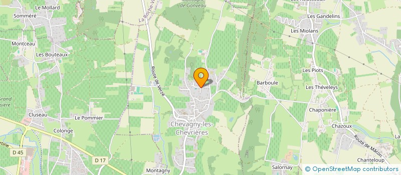 localisation de l'entreprise HELCE DISTRIBUTION  CHEVAGNY-LES-CHEVRIERES