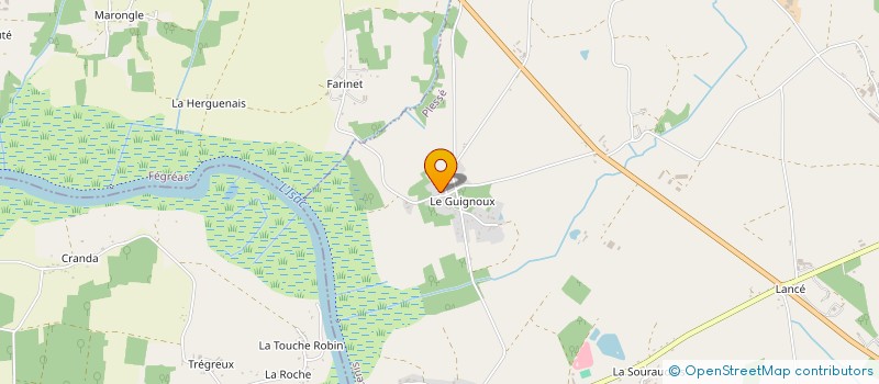 localisation de l'entreprise HELCO HOLDING  SAINT-GILDAS-DES-BOIS