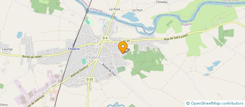localisation de l'entreprise HELDER BATIMENT à CHABRIS