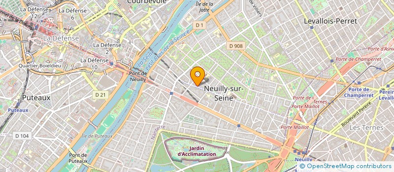 localisation de l'entreprise HELDEZA SOLUTIONS à NEUILLY-SUR-SEINE