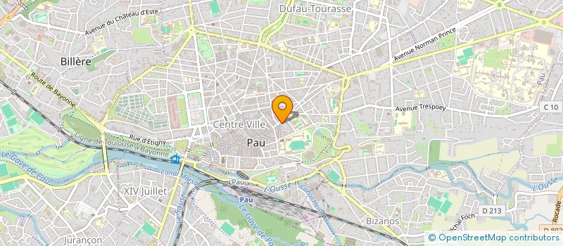 localisation de l'entreprise HELDRINE à PAU