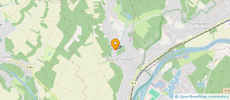 localisation de l'entreprise HELE  PARMAIN