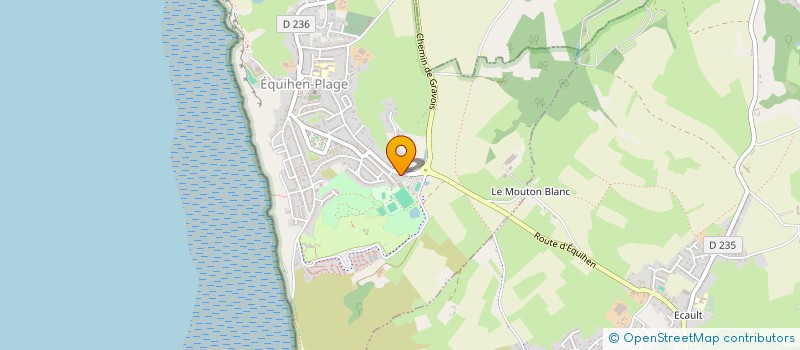 localisation de l'entreprise HELE5  EQUIHEN-PLAGE