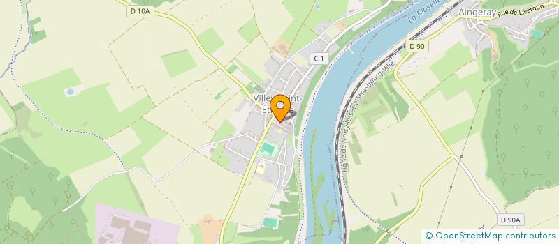 localisation de l'entreprise HELEMMA  VILLEY-SAINT-ETIENNE