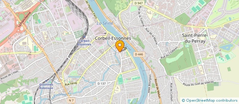 localisation de l'entreprise HELEN à CORBEIL-ESSONNES