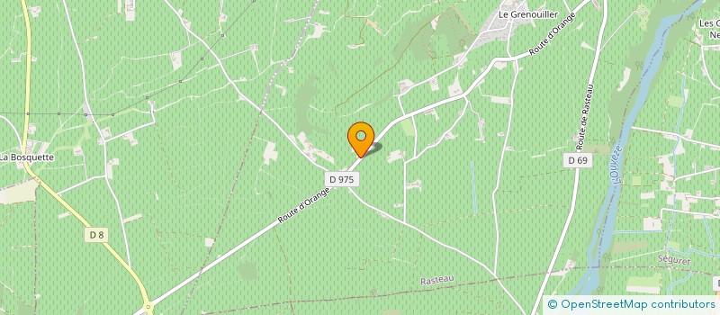 localisation de l'entreprise HELEN DURAND  RASTEAU