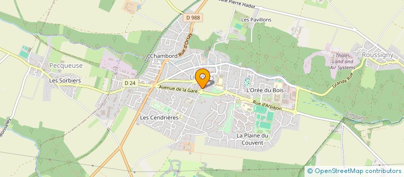 localisation de l'entreprise HELENA à LIMOURS