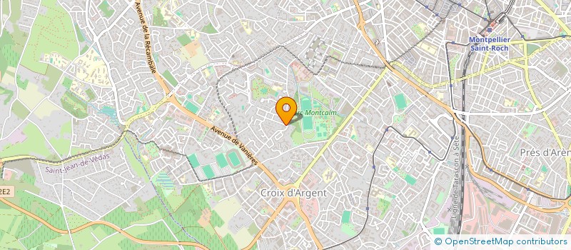 localisation de l'entreprise HELENA à MONTPELLIER