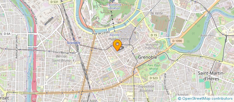 localisation de l'entreprise HELENA ET MOI à GRENOBLE