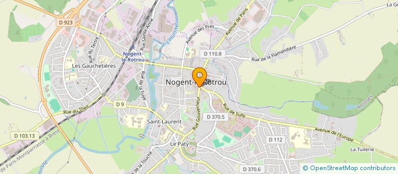 localisation de l'entreprise HELENANTE à NOGENT-LE-ROTROU
