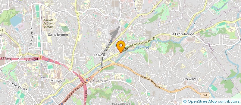 localisation de l'entreprise HELENASO à MARSEILLE
