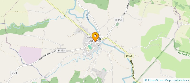 localisation de l'entreprise HELENE à DAUMAZAN-SUR-ARIZE