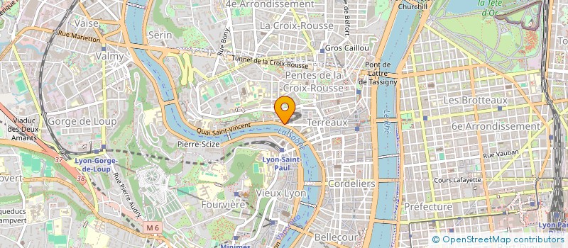localisation de l'entreprise HELENE BAUDRIER CONSEIL à LYON