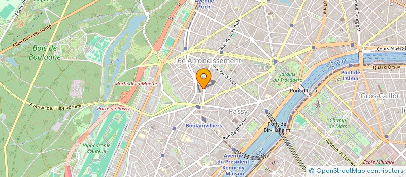 localisation de l'entreprise HELENE BOUIX  PARIS