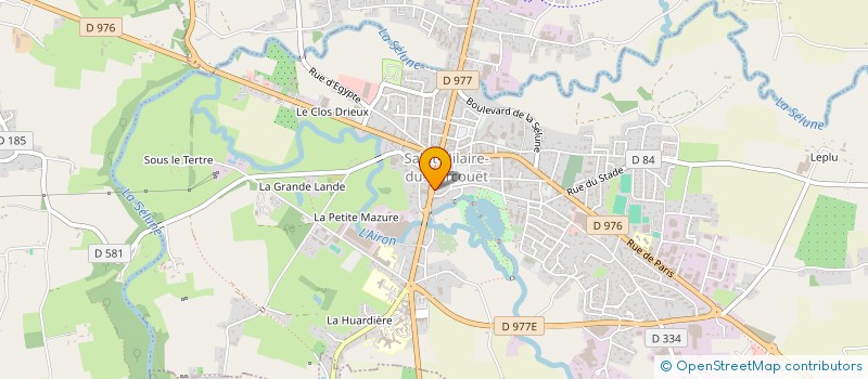 localisation de l'entreprise HELENE BOUTIQUE à SAINT-HILAIRE-DU-HARCOUET